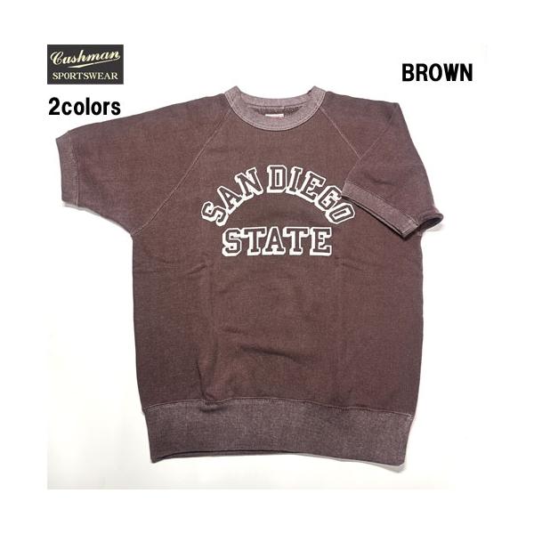 CUSHMAN（クッシュマン） CUSHMAN 26876 VINTAGE WASH MINI PILE SWEAT