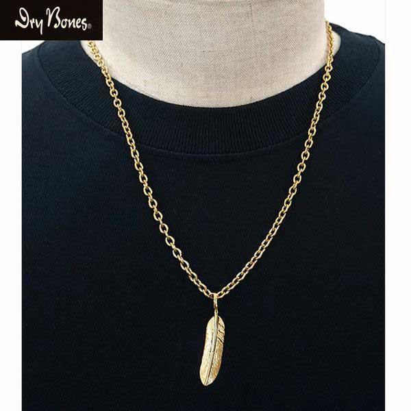 Dry Bones ドライボーンズ DAT-398 Necklace “SMALL FEATHER