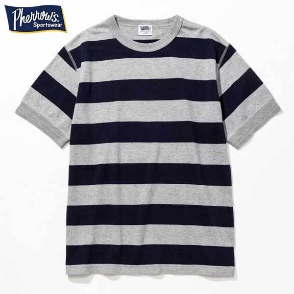 フェローズ PHERROWS PCT3-SB ボーダー半袖T　Ｔシャツ