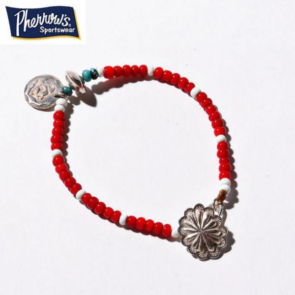 Pherrow's（フェローズ） PHERROWS PHERROW'S × PEACE PP-BRACELET1
