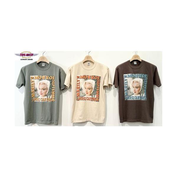 トイズマッコイ TOYS McCOY TMC2512 MARILYN MONROE TEE " LAUREL CANYON " マリリンモンロー Tシャツ