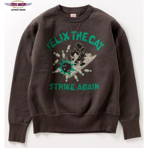 トイズマッコイ TOYSMcCOY TMC2643 HEAVYWEIGHT SWEAT SHIRT FELIX THE CAT " STRIKE AGAIN "　フィリックス スウェット