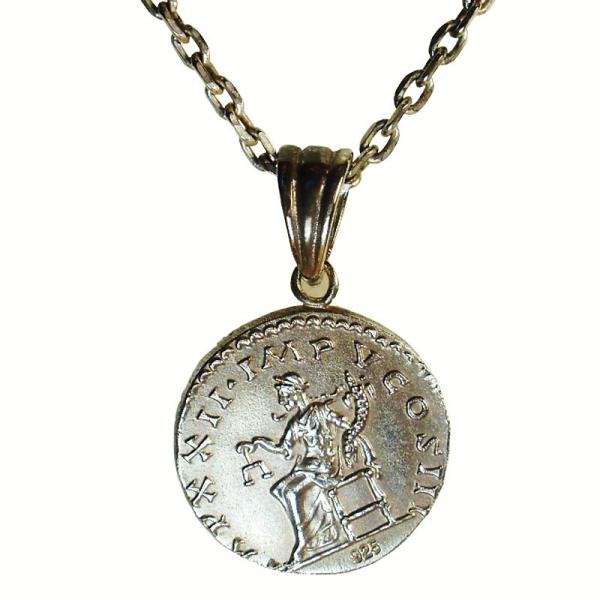 Silver925 コインネックレス ローマアンティークコインレプリカネックレス Buyee Buyee 日本の通販商品 オークションの代理入札 代理購入