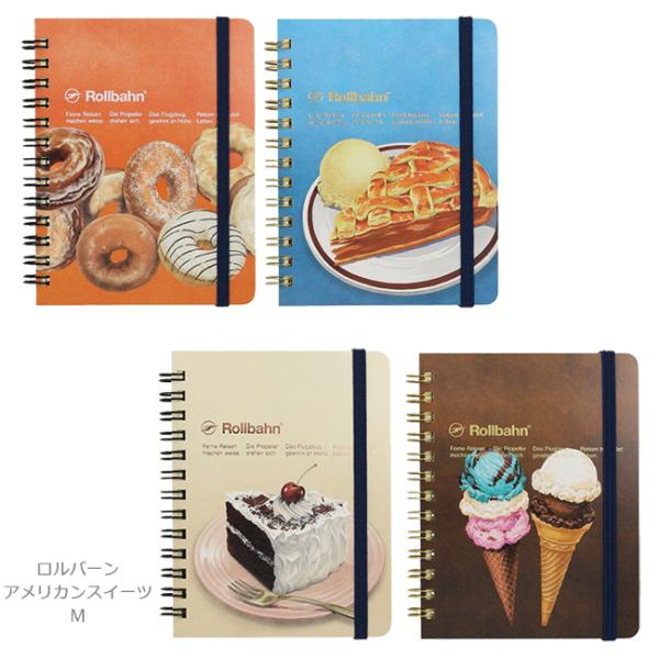 Rollbahn 【限定】ロルバーン アメリカンスイーツ ポケット付メモM
