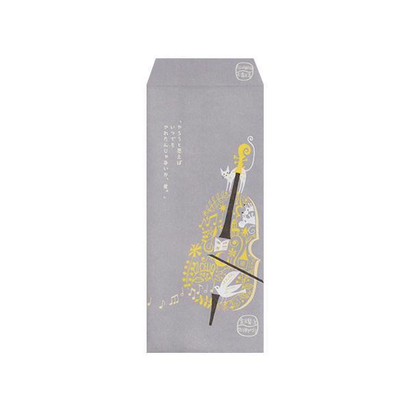 かわいい文学柄の長ぽち袋です。心付けやおこづかいを入れるのにぴったり。お札を折らずに入れられます。■サイズ：205×90mm■3枚入◇クロネコゆうパケット対応個数：最大20個