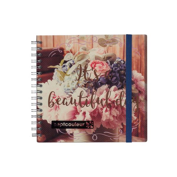 Sanmaao 洋書 アンティーク シルバー ブロンズ 手帳 A5 Notebook 魔法書 ノート 日記帳 シルバー メモ帳