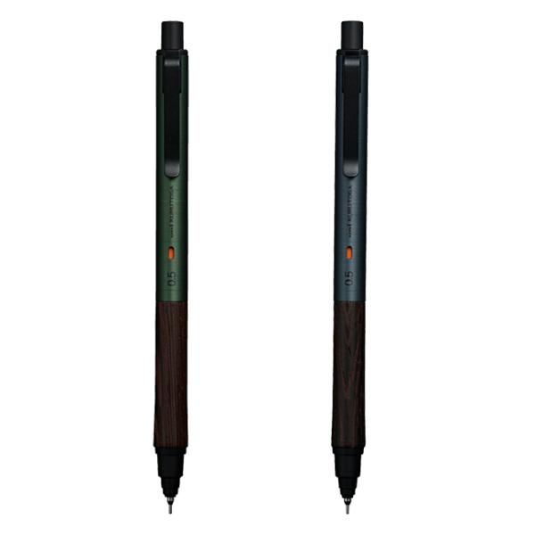 新品 クルトガウッド　M5-KW 1P 2種セット 三菱鉛筆 クルトガ ウッド 0.5mm対応 M5-KW-1P 三菱鉛筆 4本までメール便
