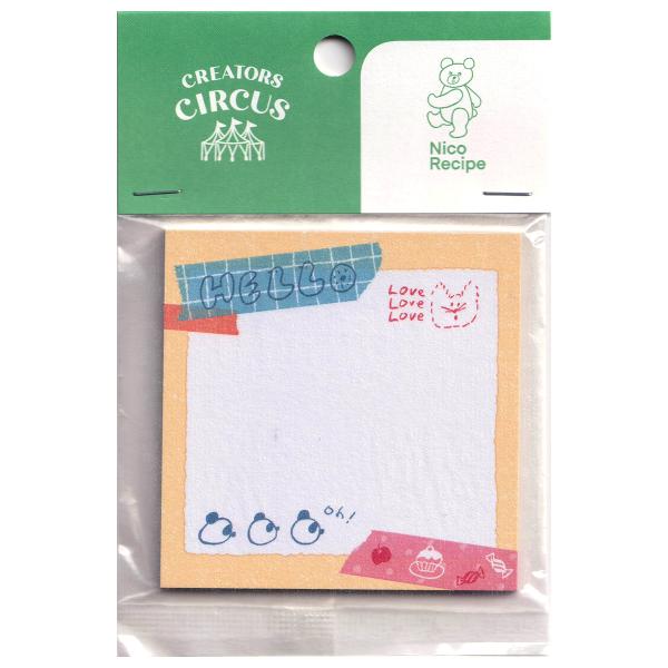 クリエイターズサーカス ニコレシピ 付箋 CCB0078 大阪フロンティア 24個までメール便可能 M在庫-2-F2