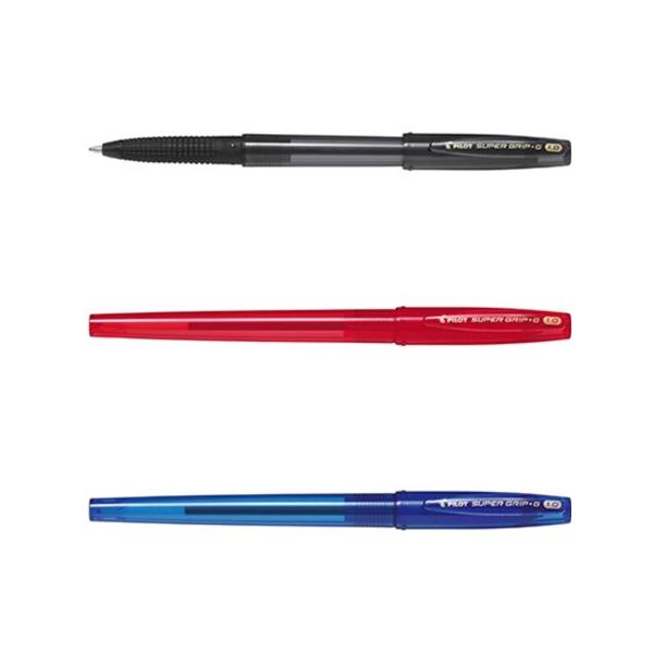 スーパーグリップG　キャップ式　1.0mmボール径　BSGC-10M　油性ボールペン｜PILOT　30本までメール便可能