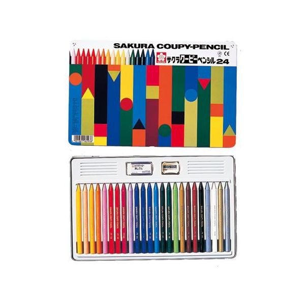 ☆サクラクーピーペンシル☆SAKURA☆クーピー☆新学期☆２４色☆新品未使用☆ manyoudou_sakura-fy24