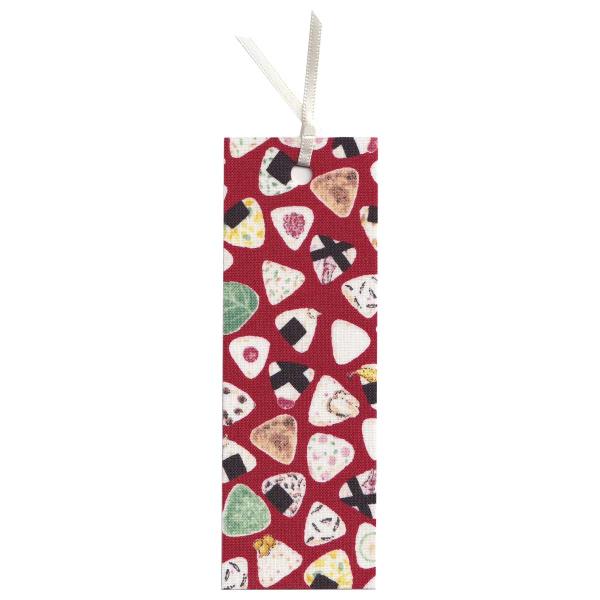 布製のシンプルなブックマーカー（栞）です。柄布の両面張り仕様です。※生地の裁断箇所により、柄の出方に個体差があります。予めご了承ください。■1種入り■サイズ：125×43mm※紐含まず日本製◇ネコポス便可能数：最大20個