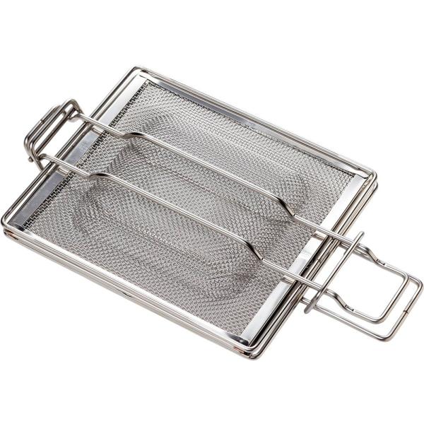 高木金属工業 takagi metal ホットサンドメーカー オーブントースター用 グリル用 両面焼き対応 網 簡単 レシピ付き ホットサンドトースター 網 ホッ