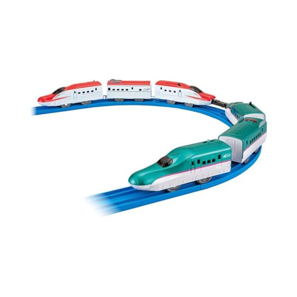 タカラトミー プラレール E5系新幹線＆E6系新幹線 ガチャッと連結セット 電車 列車 おもちゃ 3歳以上