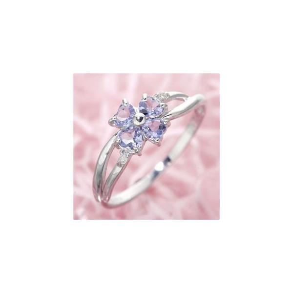 K18wg ハートシェイプ タンザナイトダイヤリング 指輪 17号 Nunet Co Jp