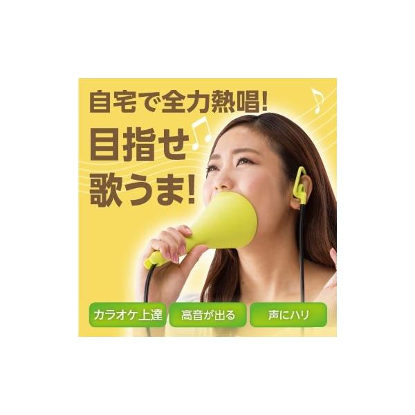 カラオケなど歌の練習やストレス発散に。周りを気にせず歌える。約3分の1になる消音機能で自宅でも本気で歌うことができます。リアルボイス機能で、自分の声を聞きながら、ボイストレーニングもできます。パーツは分解して洗えます。【商品名】UTAET ...