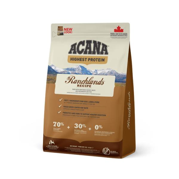 他サイト： 【選べるおまけ付】アカナ（ACANA）　ランチランドレシピ　2kg【着後レビューで100円クーポンGET！】【tt】の商品画像