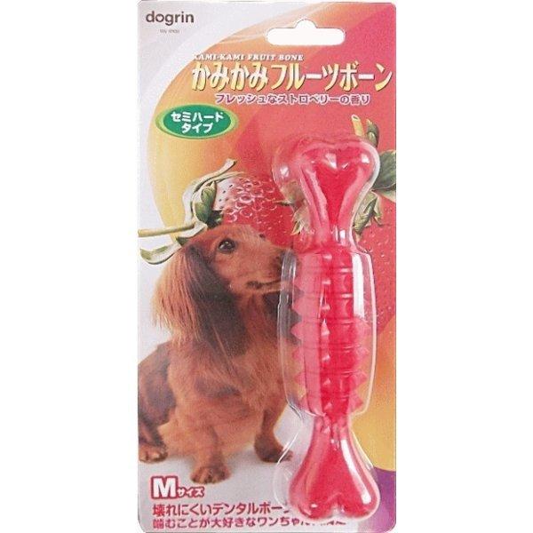 他サイト： かみかみフルーツボーン Ｍ ストロベリーの香りの商品画像