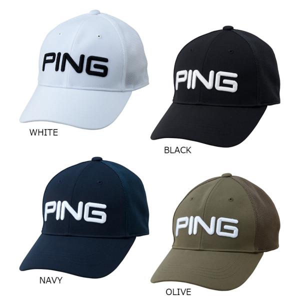 PING ピン メンズ メッシュキャップ HW-U2604 帽子 (即納)