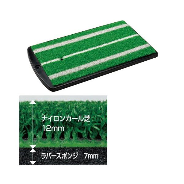(未使用･未開封品)　Tabata(タバタ) ゴルフ ショット用マット ゴルフ練習用 ショットマット 282 135×390mm ラバースポンジ付 フルショット対応 GV0282 ar3p5n1 ショットマット285 | GV0285 | タバタゴルフ