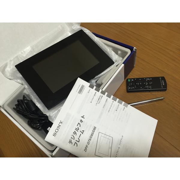 (未使用･未開封品)　ソニー SONY デジタルフォトフレーム S-Frame D75 7.0型 内蔵メモリー256MB ブラック DPF-D75/B og8985z Amazon | SONY デジタルフォトフレーム S-Frame D75 7.0型 内蔵