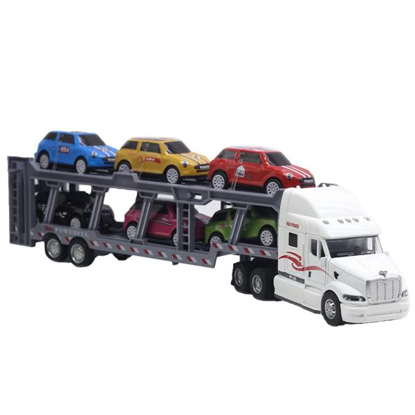 1/50Quon ホワイト トレーラー ミニカー 1/50Quon ホワイト トレーラー ミニカー 1/50Quon ホワイト
