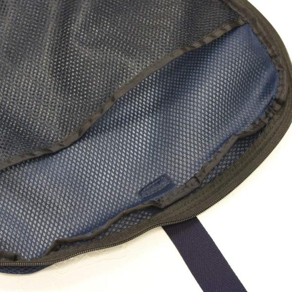 ガーメントケース ハンガー メッシュ コンパクト テレビで話題 メンズ 出張 冠婚葬祭 スーツ ネイビー 収納