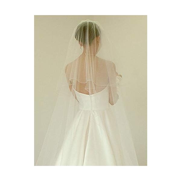 ウエディングベール ロング ウェディング ブライダル 挙式v05 I Sagaretxe Net