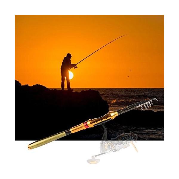 Lodomov ロッド 釣り竿 のべ竿 コンパクトロッド フィッシングロッド 炭素伸縮釣竿 超特価sale開催 カーボン釣り竿 釣 スピニングロッド 折り畳み式