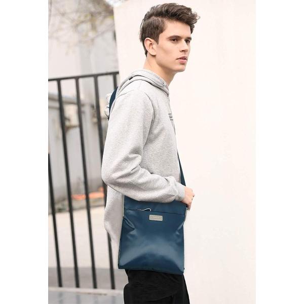 Fandare 柔らかい ショルダーバッグ イギリス風 軽量 自転車バッグ メンズ ビジネス メッセンジャーバッグ かばん 斜め掛け