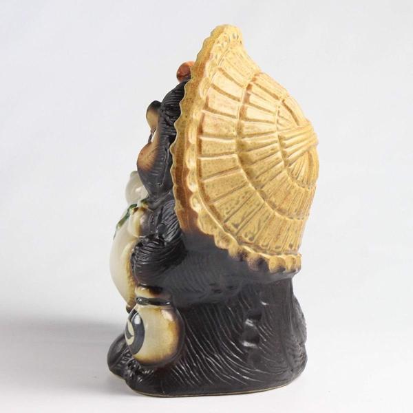 Ctoc Japan Select 信楽焼 たぬき 置物 アベックたぬき マルチ アベック狸 8号 おしゃれ 陶器