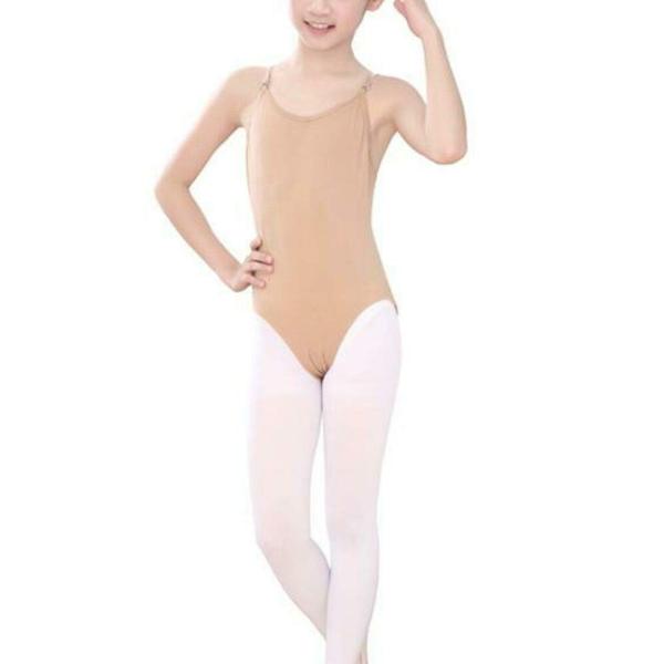 子供 ジュニア キッズ バレエ 新体操 体操 インナー レオタード ボディファンデーション 肩紐調節 キャミソール S 5starinspections Com
