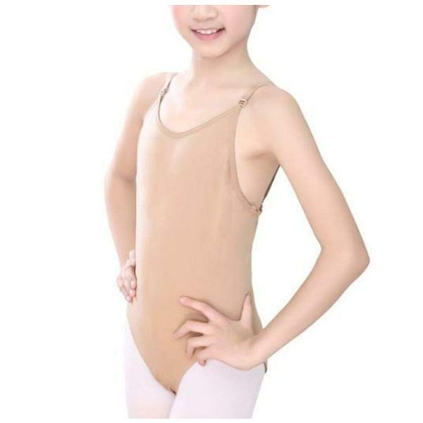 子供 ジュニア キッズ バレエ 新体操 体操 インナー レオタード ボディファンデーション 肩紐調節 キャミソール S 5starinspections Com