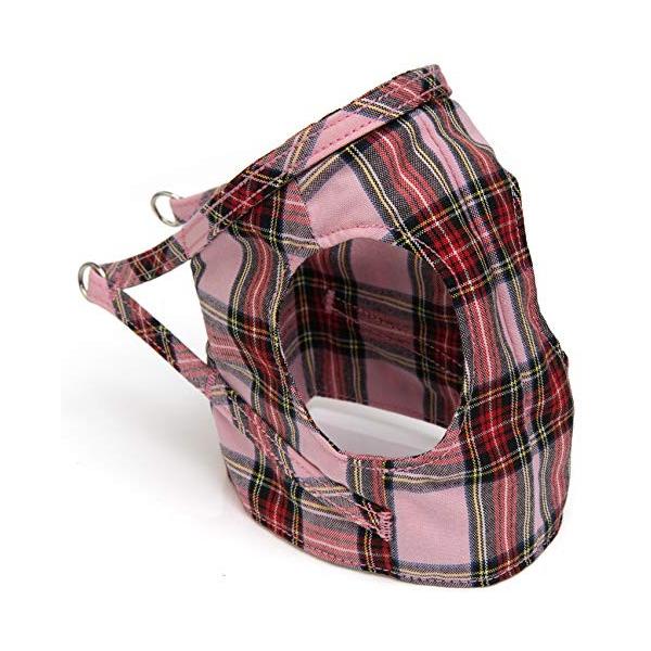 Toto Pal ロイヤルタータンチェックボディーハーネス ピンク 11号 Prettyfunnyballoons Com