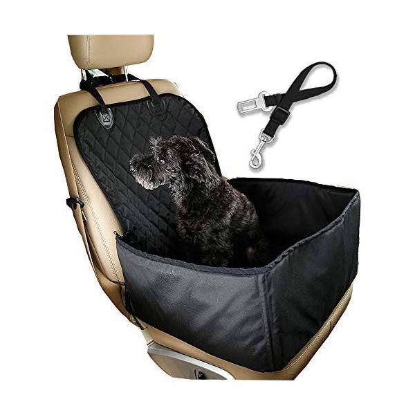 Bigmeow 車用ペットシート中小型犬用 助手席用 2way ドライブボックス ドライブシート 窓 折りたたみ カーシート シートカバー Aziza Physics Com