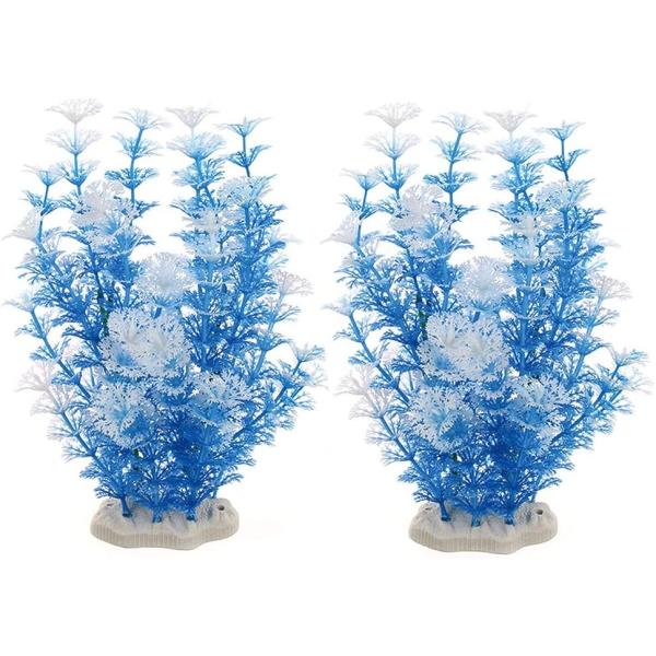 cm ブルー 人工水草 金魚水景 熱帯魚 水草 人工 水槽レイアウト アクセサリー Blue Set Freshofarms Com