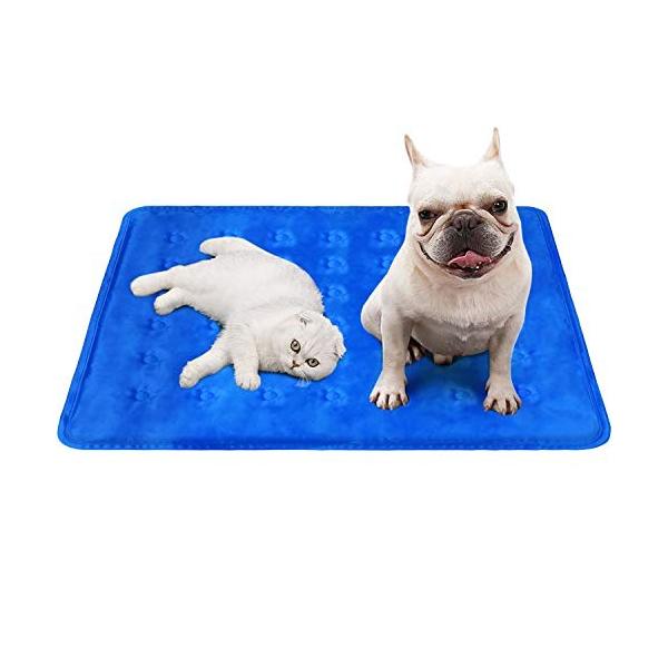 ペットひんやりマット 人猫犬用クールマット 冷却マット 涼しい ペットベッド夏用 ペットクールマット 冷感涼感 パッド カバ 犬 猫 やペッ Www Unipymes Com
