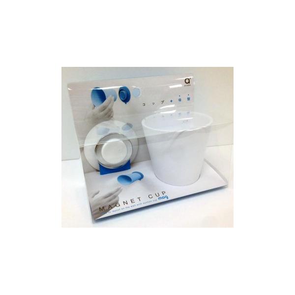 三栄水栓　SANEI　mog（モグ）　マグネットコップ　ホワイト　PW6810-W4