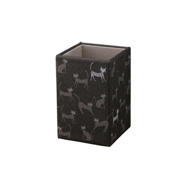 ねこ柄が描かれたお洒落なメガネスタンドです。