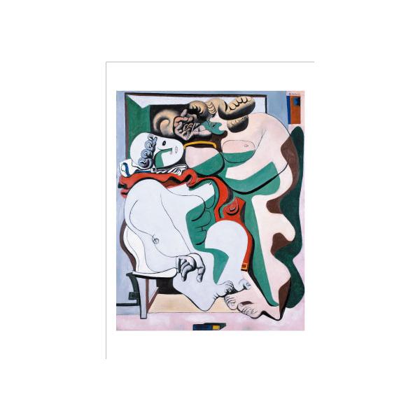 ポストカード(1)　マッチ箱と二人の女　〜「ル・コルビュジエ 諸芸術の綜合 1930-1965」展