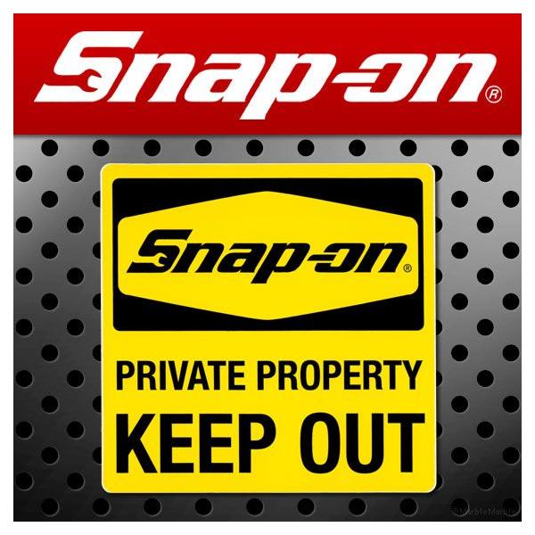 H4 Snap-on XibvI AJXebJ[ KEEP OUT 006 AJG
