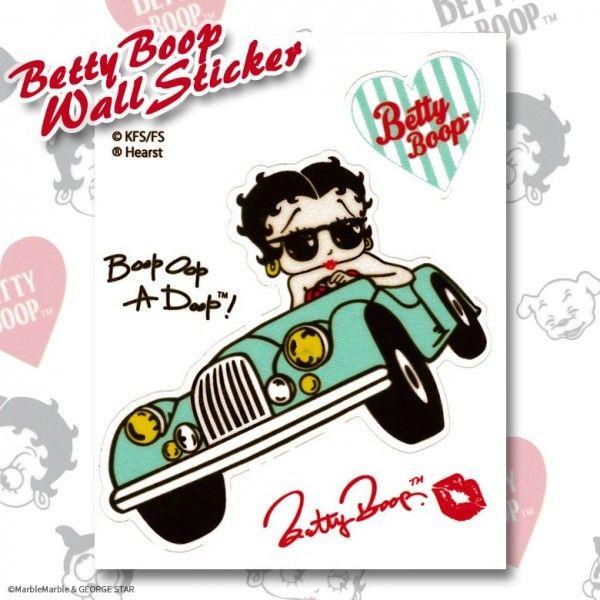 G4 ベティちゃん ベティ ブープ ウォールステッカー 007 オープンカー インテリアステッカー Betty Boop 壁ステッカー ネコポス可 Buyee Buyee 日本の通販商品 オークションの代理入札 代理購入