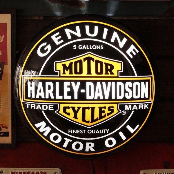 A3 n[[_rbh\ ICʃpuTC CgTC // HARLEY-DAVIDSON / v[g / CeAG / Oil Can Pub Light / HDL-15619