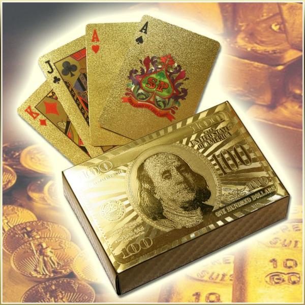 B3 100ドル ゴールド トランプ // 金塊 GOLD オモシロ雑貨
