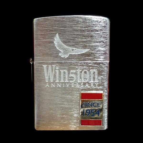ジッポー　Winston Vintage Winston Lighter Eagle Firebird Korea Flip Style