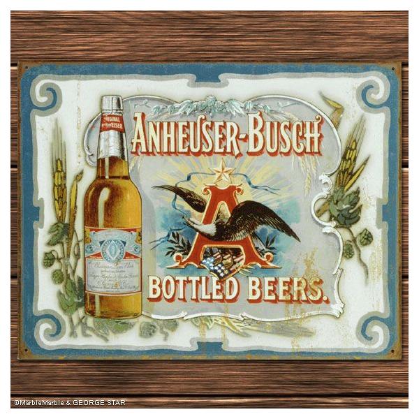 バドワイザー　メニューボード　アメリカンビンテージ 楽天市場】サインプレート budweiser バドワイザー 全5種類
