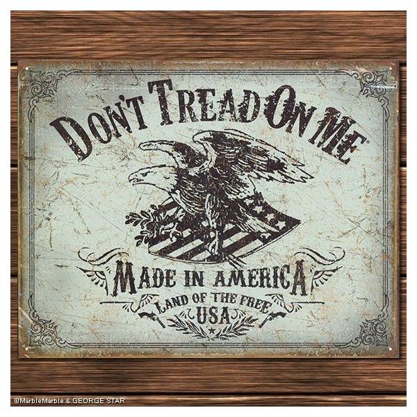 C3 �u���L�Ŕ� DTOM �C�[�O�� Land of the Free // TIN�T�C�� / �e�B���T�C�� / �A�����J���G�� / �A�����J �A���i / �m�X�^���W�b�N ���^�� �T�C��