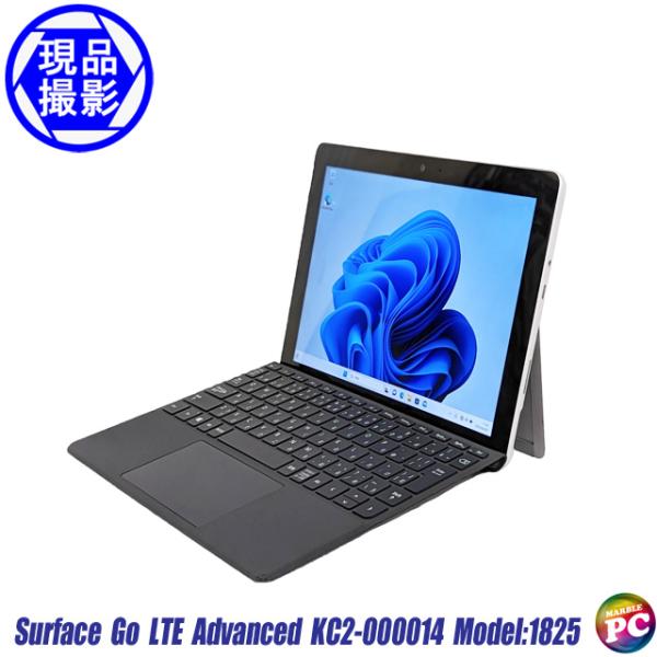 現品撮影 Microsoft Surface Go LTE Advanced KC2-00014 Model:1825｜中古タブレットパソコン  Windows11 Pentium 第7世代 WPSオフィス付き