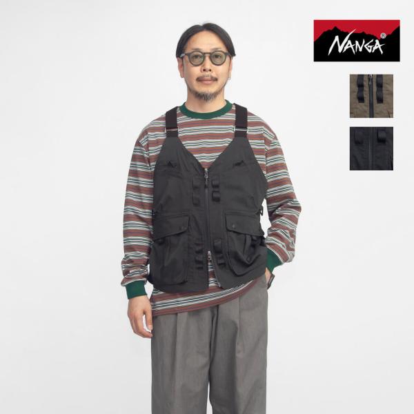 ナンガ NANGA ヒノックリップストップユーティリティベスト メンズ