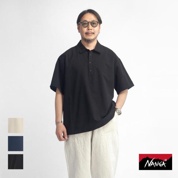 【新品】NANGAドットエアコンフィーポロシャツ NANGA（ナンガ） NANGA DOTAIR COMFY POLO SHIRT ドットエアコンフィー
