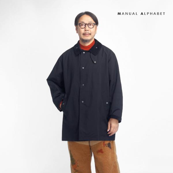 MANUAL ALPHABET マニュアルアルファベット ハーフコートM MANUAL ALPHABET マニュアルアルファベット ハーフコートM - メルカリ